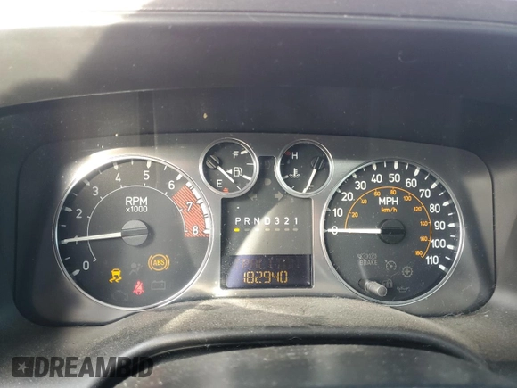 2008 Hummer H3 SUV Luxury with VIN 5GTEN13E588121861, listed as a Copart auction lot 83761754 with 182,940 mi miles and Salvage Title. Bid and sale history available at carsss.com. Image 9.
