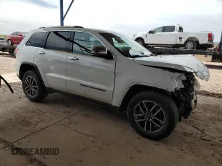 2019 Jeep Grand Cherokee Limited with VIN 1C4RJEBG6KC715443, listed as a Copart auction lot 58868225 with 97,888 mi miles and Salvage title. Bid and sale history available at DreamBid. Image 4.