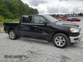 2020 Ram 1500 Big Horn with VIN 1C6SRFFM7LN248711, listed as a Copart auction lot 55170095 with 60,531 mi miles and Clean Title. Bid and sale history available at carsss.com. Image 4.
