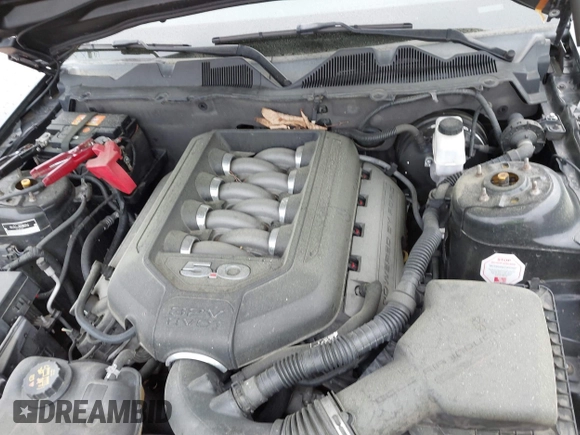 2011 Ford Mustang GT with VIN 1ZVBP8CF5B5124240, listed as a IAAI auction lot 41921557 with 57,695 mi miles. Bid and sale history available at carsss.com. Image 10.