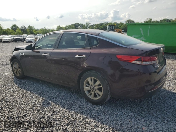 2016 Kia Optima LX z VIN 5XXGT4L3XGG024883, wystawiony jako Copart lot #57380685 z przebiegiem 135 233 mil mil oraz Szkoda całkowita • Salvage title. Historia ofert i sprzedaży dostępna na DreamBid. Obrazek 2.