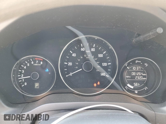 2017 Honda HR-V LX with VIN 3CZRU6H38HM726799, listed as a Copart auction lot 51990795 with 81,264 mi miles and Salvage Title. Bid and sale history available at carsss.com. Image 9.