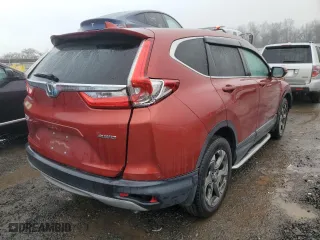 2018 Honda CR-V EX with VIN 2HKRW2H56JH636282, listed as a Copart auction lot 84931754 with 64,725 mi miles and Salvage Title. Bid and sale history available at carsss.com. Image 3.