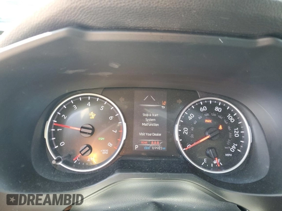 2020 Toyota RAV4 XLE Premium with VIN 2T3C1RFV6LC042773, listed as a Copart auction lot 52032925 with 69,983 mi miles and Salvage Title. Bid and sale history available at carsss.com. Image 9.