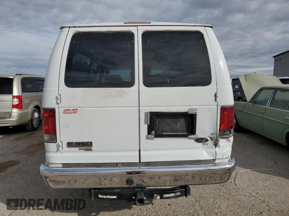 2006 Ford Econoline Passenger XL with VIN 1FBSS31L06DB13059, listed as a Copart auction lot 44926645 with 298,894 mi miles and Salvage Title. Bid and sale history available at carsss.com. Image 6.