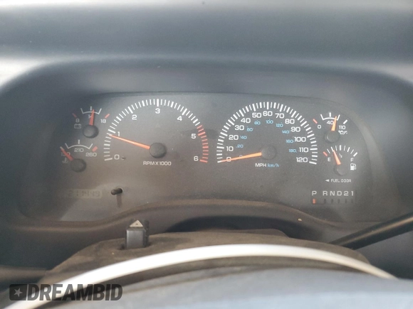 1998 Dodge Dakota SLT with VIN 1B7GG22Y7WS544081, listed as a Copart auction lot 48621255 with 211,449 mi miles and Clean Title. Bid and sale history available at carsss.com. Image 9.