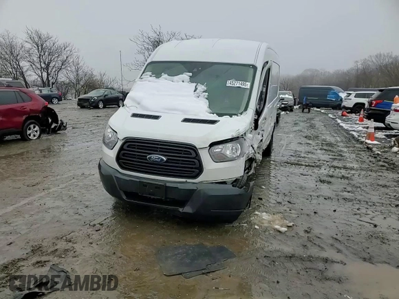2018 Ford Transit with VIN 1FTYR2CM2JKA17181, listed as a Copart auction lot 45271495 with 129,792 mi miles and Salvage Title. Bid and sale history available at carsss.com. Image 12.