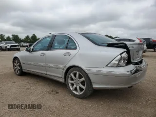 2004 Mercedes-Benz C 230 Kompressor with VIN WDBRF40J84F452074, listed as a Copart auction lot 56025015 with Not provided miles and Salvage title. Bid and sale history available at DreamBid. Image 2.