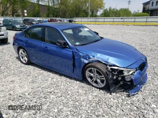 2016 BMW 3 Series 340i xDrive with VIN WBA8B7G52GNT95879, listed as a Copart auction lot 56124225 with 128,051 mi miles and Salvage title. Bid and sale history available at DreamBid. Image 4.