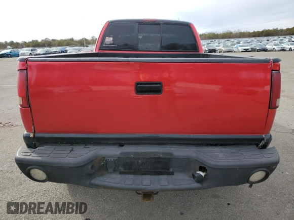 2002 Chevrolet S-10 LS with VIN 1GCCT19W528148246, listed as a Copart auction lot 45929905 with 151,017 mi miles and Salvage Title. Bid and sale history available at carsss.com. Image 6.