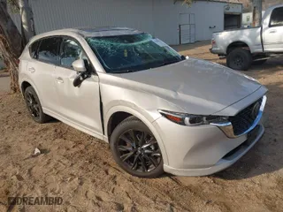 2024 Mazda CX-5 2.5 S Premium Plus Package with VIN JM3KFBEL7R0497137, listed as a IAAI auction lot 41365992 with 7,837 mi miles. Bid and sale history available at carsss.com. Image 1.