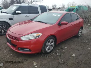 2016 Dodge Dart SXT Sport with VIN 1C3CDFFA6GD802323, listed as a Copart auction lot 43377005 with 81,111 mi miles and Salvage Title. Bid and sale history available at carsss.com. Image 1.
