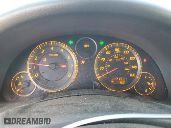 2006 Infiniti G35 with VIN JNKCV51E06M501959, listed as a Copart auction lot 73346234 with 142,194 mi miles and Salvage Title. Bid and sale history available at DreamBid. Image 10.