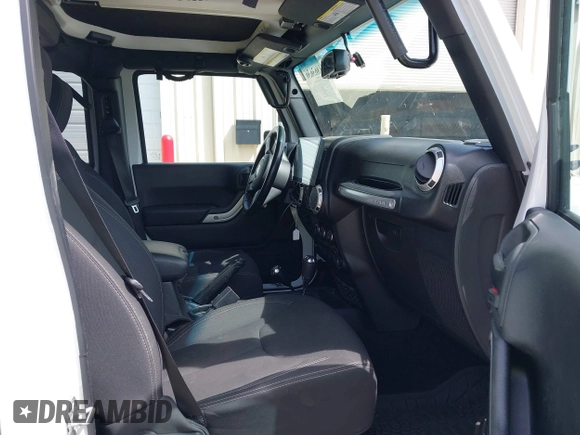 2017 Jeep Wrangler Unlimited Sahara with VIN 1C4BJWEG8HL734572, listed as a IAAI auction lot 41863636 with 123,979 mi miles. Bid and sale history available at carsss.com. Image 5.