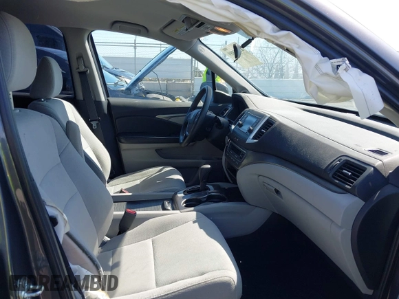 2016 Honda Pilot LX with VIN 5FNYF5H1XGB032851, listed as a IAAI auction lot 41998989 with 68,882 mi miles and . Bid and sale history available at DreamBid. Image 5.