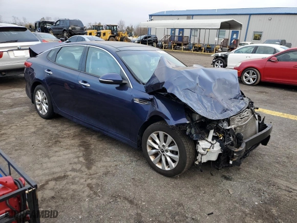 2016 Kia Optima EX with VIN 5XXGU4L34GG101325, listed as a Copart auction lot 49694385 with 78,012 mi miles and Salvage Title. Bid and sale history available at carsss.com. Image 4.