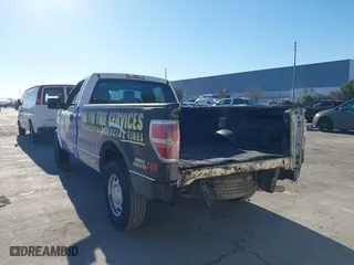 2014 Ford F-150 XL with VIN 1FTNF1CF7EKD17361, listed as a IAAI auction lot 41354725 with 343,927 mi miles. Bid and sale history available at carsss.com. Image 3.
