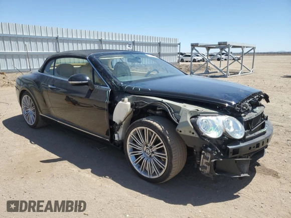2010 Bentley Continental GT with VIN SCBDP3ZA8AC062503, listed as a Copart auction lot 67096414 with 45,588 mi miles and Salvage Title. Bid and sale history available at DreamBid. Image 4.