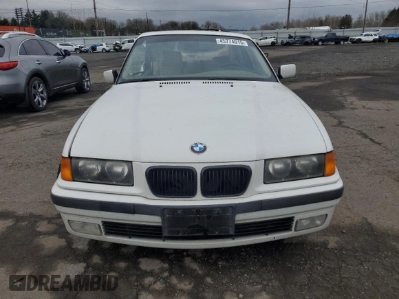 1997 BMW 3 Series 328is with VIN WBABG132XVET04869, listed as a Copart auction lot 45774015 with 123,280 mi miles and Salvage Title. Bid and sale history available at carsss.com. Image 5.