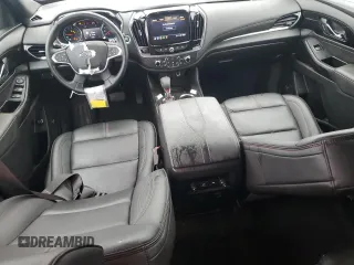 2023 Chevrolet Traverse RS with VIN 1GNERJKWXPJ280265, listed as a Copart auction lot 85312374 with 17,597 mi miles and Salvage Title. Bid and sale history available at carsss.com. Image 8.
