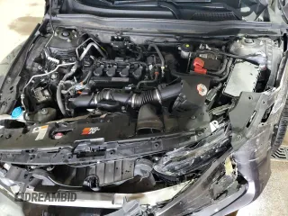 2018 Honda Accord EX-L with VIN 1HGCV1F57JA060393, listed as a Copart auction lot 61573075 with 59,215 mi miles and Salvage title. Bid and sale history available at DreamBid. Image 11.