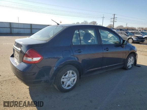 2011 Nissan Versa 1.8 S with VIN 3N1BC1AP1BL424295, listed as a Copart auction lot 89119855 with 0 mi miles and Salvage Title. Bid and sale history available at carsss.com. Image 3.