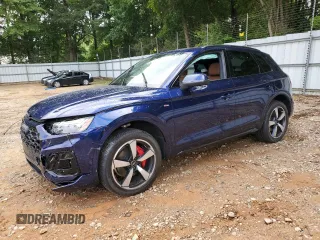 2024 Audi Q5 S line Prestige with VIN WA1FAAFY2R2044846, listed as a Copart auction lot 61448115 with 16,569 mi miles and Salvage title. Bid and sale history available at DreamBid. Image 1.