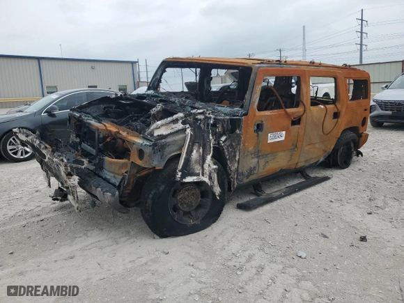 2008 Hummer H2 SUV with VIN 5GRGN23838H103079, listed as a Copart auction lot 63880494 with 0 mi miles and Non Repairable. Bid and sale history available at carsss.com. Image 1.