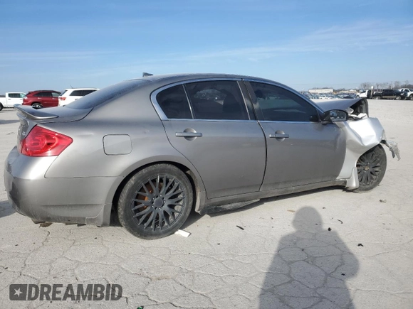 2007 Infiniti G35 Sedan Journey with VIN JNKBV61EX7M722102, listed as a Copart auction lot 41877035 with 246,000 mi miles and Salvage Title. Bid and sale history available at carsss.com. Image 3.