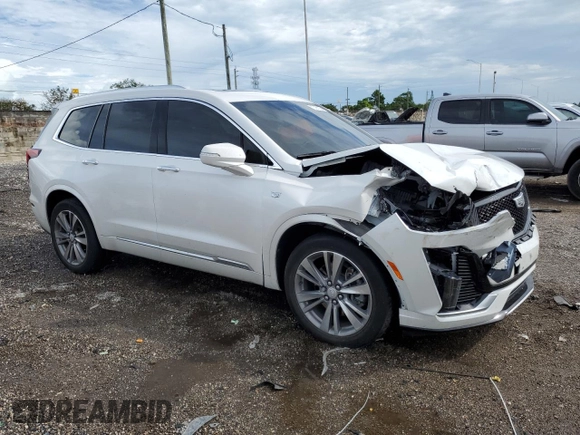 2021 Cadillac XT6 Premium Luxury z VIN 1GYKPCRS3MZ230783, wystawiony jako Copart lot #73181104 z przebiegiem 62 078 mil mil oraz Nie do naprawy • Non repairable. Historia ofert i sprzedaży dostępna na DreamBid. Obrazek 4.