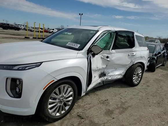2020 Hyundai Palisade Limited with VIN KM8R5DHE7LU137851, listed as a Copart auction lot 49392825 with Not provided miles and Salvage title. Bid and sale history available at DreamBid. Image 11.