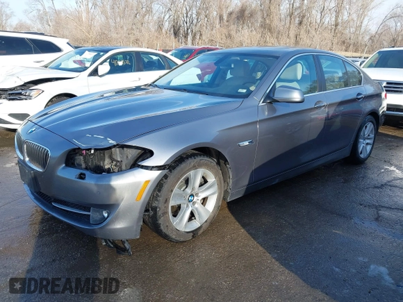 2011 BMW 5 Series 528i with VIN WBAFR1C59BC743204, listed as a IAAI auction lot 41750077 with 126,101 mi miles and . Bid and sale history available at DreamBid. Image 2.