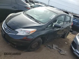 2015 Nissan Note S with VIN 3N1CE2CP6FL367311, listed as a Copart auction lot 49516715 with 57,567 mi miles and Salvage Title. Bid and sale history available at DreamBid. Image 1.