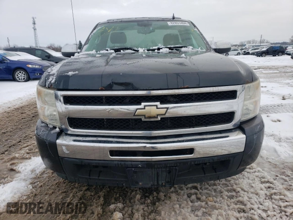 2009 Chevrolet Silverado 1500 Work Truck with VIN 1GCEC14X19Z182262, listed as a Copart auction lot 82851404 with 296,528 mi miles and Clean Title. Bid and sale history available at DreamBid. Image 5.