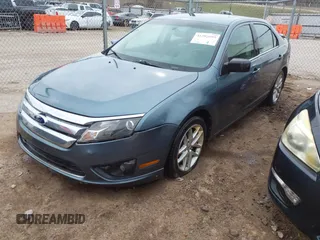 2011 Ford Fusion SEL with VIN 3FAHP0JA5BR279394, listed as a IAAI auction lot 41582899 with 216,092 mi miles. Bid and sale history available at carsss.com. Image 2.