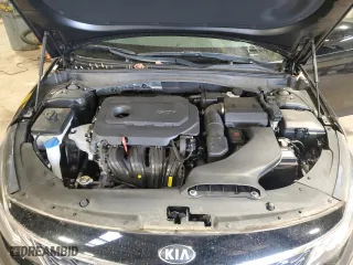 2019 Kia Optima LX with VIN 5XXGT4L32KG327312, listed as a Copart auction lot 52729045 with 12,572 mi miles and Salvage Title. Bid and sale history available at carsss.com. Image 11.