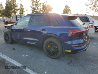 2022 Audi e-tron Chronos with VIN WA1VABGE2NB036942, listed as a Copart auction lot 89388845 with 30,373 mi miles and Salvage title. Bid and sale history available at DreamBid. Image 2.