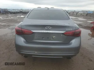 2018 Infiniti Q50 Sport z VIN JN1EV7AP5JM358123, wystawiony jako Copart lot #55940025 z przebiegiem 81 503 mil mil oraz Szkoda całkowita • Salvage title. Historia ofert i sprzedaży dostępna na DreamBid. Obrazek 6.