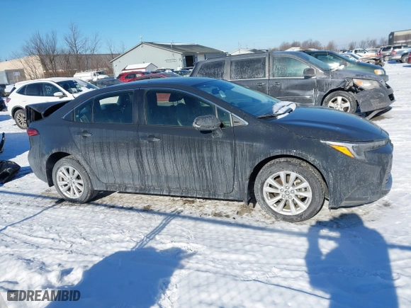 2024 Toyota Corolla Hybrid LE with VIN JTDBCMFE2R3056432, listed as a IAAI auction lot 41314705 with 4,424 mi miles. Bid and sale history available at carsss.com. Image 12.