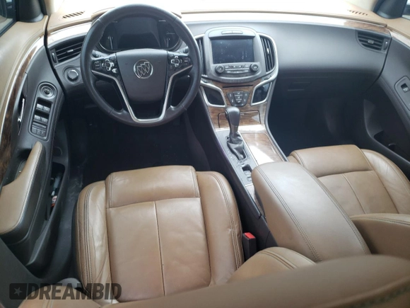2014 Buick LaCrosse Leather with VIN 1G4GB5G39EF208867, listed as a Copart auction lot 65051634 with 142,253 mi miles and Salvage Title. Bid and sale history available at carsss.com. Image 8.