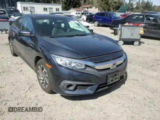 2016 Honda Civic Sedan EX with VIN 19XFC2F84GE215098, listed as a Copart auction lot 53055735 with 35,732 mi miles and Salvage Title. Bid and sale history available at carsss.com. Image 11.