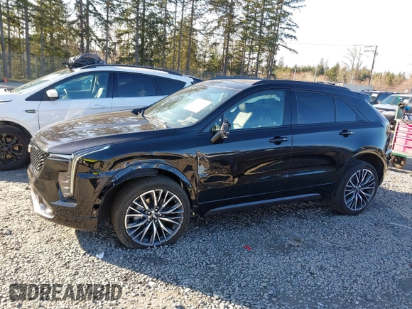 2024 Cadillac XT4 AWD Sport with VIN 1GYFZFR44RF198384, listed as a IAAI auction lot 41691257 with 5,400 mi miles and . Bid and sale history available at DreamBid. Image 14.