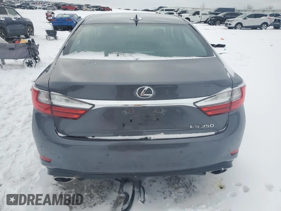 2017 Lexus ES with VIN 58ABK1GG1HU076444, listed as a Copart auction lot 45568375 with 57,152 mi miles and Salvage Title. Bid and sale history available at carsss.com. Image 6.