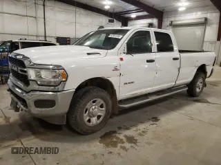 2019 Ram 2500 Tradesman with VIN 3C6UR5HL6KG601227, listed as a Copart auction lot 52991205 with 180,870 mi miles and Salvage title. Bid and sale history available at DreamBid. Image 1.