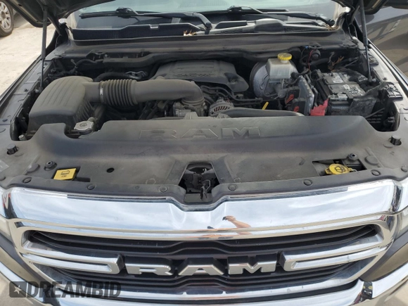 2019 Ram 1500 Big Horn z VIN 1C6RREFT0KN745503, wystawiony jako Copart lot #49421075 z przebiegiem 124 488 mil mil oraz Szkoda całkowita • Salvage title. Historia ofert i sprzedaży dostępna na DreamBid. Obrazek 11.