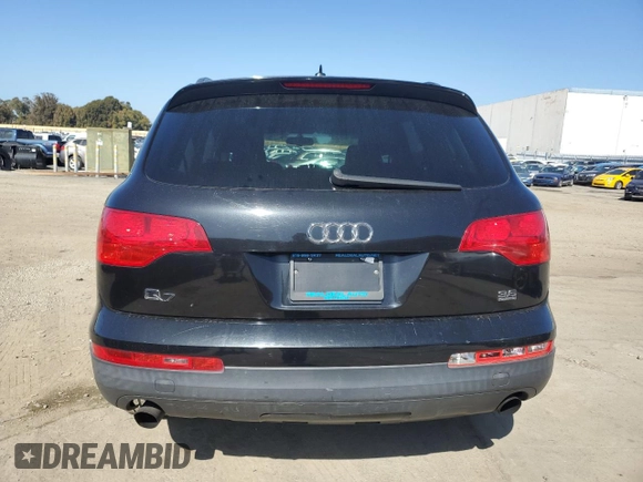 2008 Audi Q7 3.6L with VIN WA1AY74LX8D026677, listed as a Copart auction lot 46836015 with 201,566 mi miles and Salvage Title. Bid and sale history available at carsss.com. Image 6.