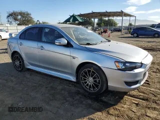 2015 Mitsubishi Lancer ES with VIN JA32U2FU4FU021260, listed as a Copart auction lot 77233514 with 99,548 mi miles and Salvage Title. Bid and sale history available at carsss.com. Image 4.
