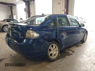 2008 Ford Focus SE with VIN 1FAHP35N78W191984, listed as a IAAI auction lot 41839286 with 129,290 mi miles. Bid and sale history available at carsss.com. Image 4.