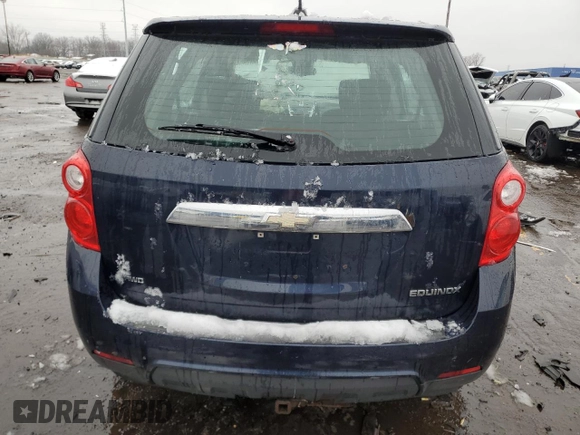 2015 Chevrolet Equinox LS with VIN 2GNFLEEK6F6221098, listed as a Copart auction lot 52604185 with 158,531 mi miles and Clean Title. Bid and sale history available at carsss.com. Image 6.