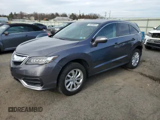 2017 Acura RDX with VIN 5J8TB3H3XHL006178, listed as a Copart auction lot 50038665 with 62,452 mi miles and Salvage Title. Bid and sale history available at carsss.com. Image 1.